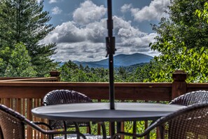 Outdoor dining - Mountain View near Toccoa River (Cherry Log)