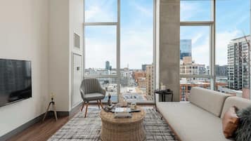 TV, stereo, offices