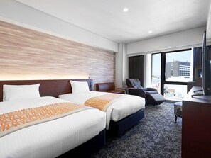 Caja de seguridad en la habitación, cortinas blackout y wifi gratis