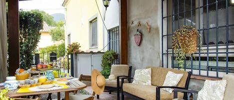 Restauration en plein air