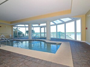 Indoor pool, outdoor pool