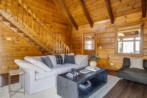 Smart TV y chimenea