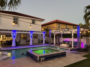 Ulkouima-allas, lämmitetty uima-allas