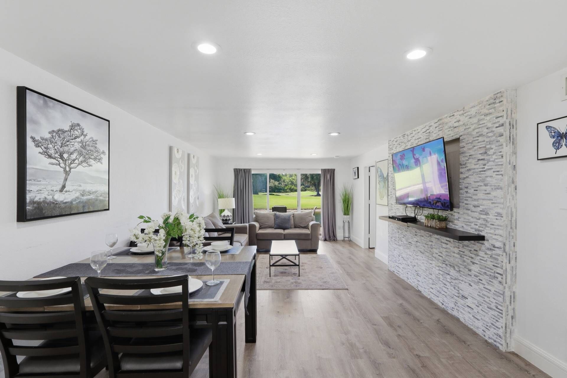 3br Ground Floor Golf Condo | Private Patio | Golf Views | Optional Saddlebrook Amenities - Wesley Chapel