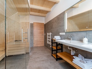 Sauna - Detached villa with sauna and breathtaking views (Donnersbachwald)