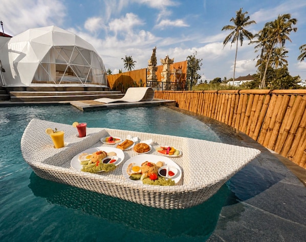 Tente Luxe, 1 chambre, piscine privée, vue piscine | Piscine privée