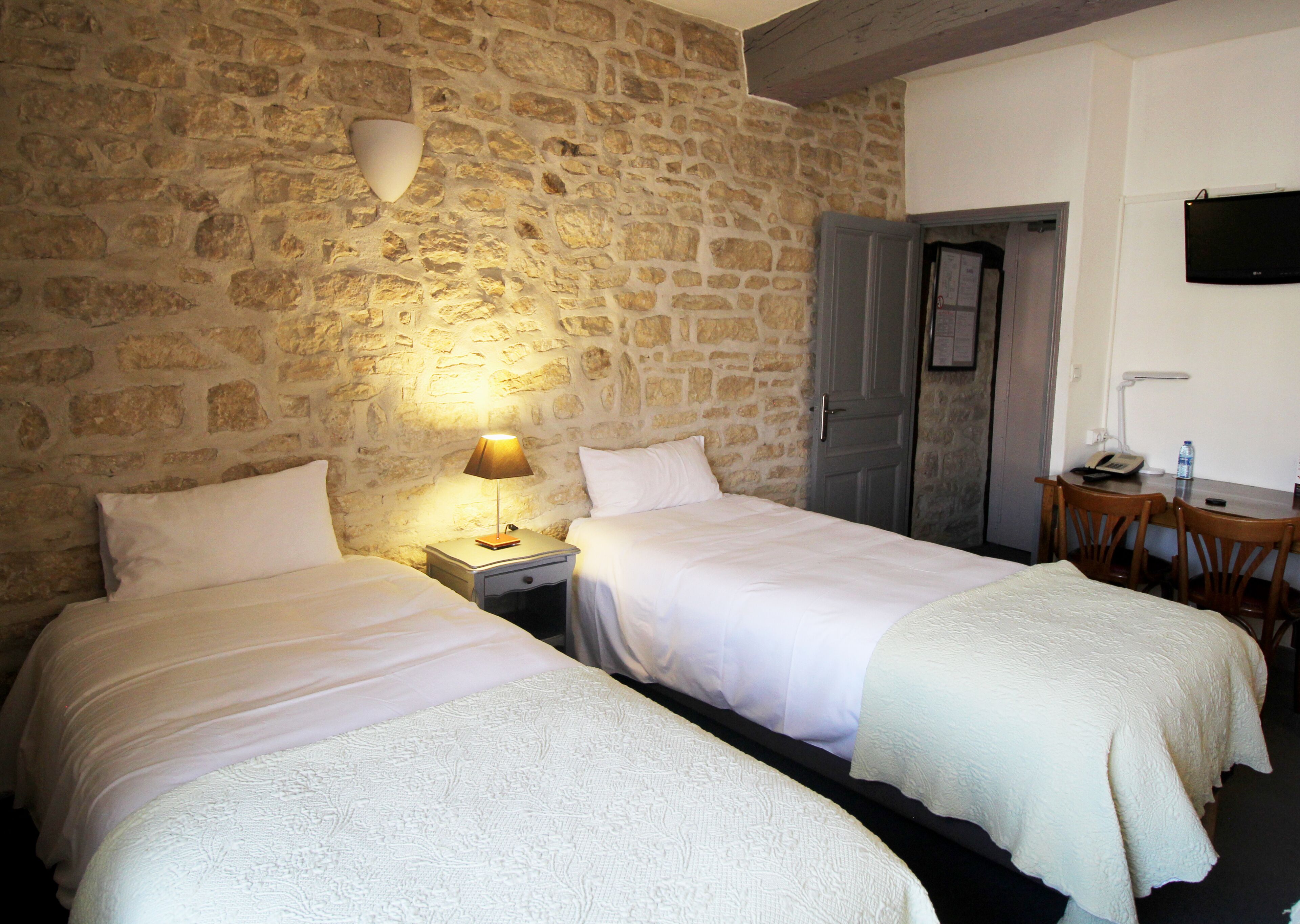 Premium bedding, memory-foam beds, individually decorated