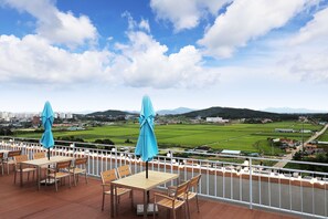 Rooftop terrace