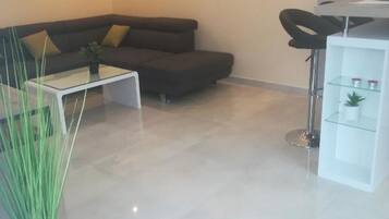 House (Three Bedroom Holiday Home with Swimm) | Living room | TV