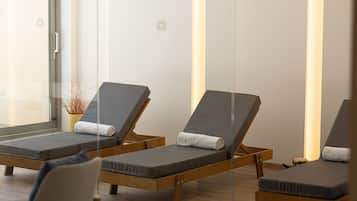 Tratamentos corporais, massagens com pedras quentes