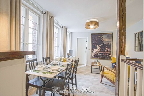Appt 2 chbres très calme au cœur du centre Historique- Duplex Le Pélican ★★★★