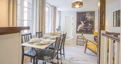 Appt 2 chbres très calme au cœur du centre Historique- Duplex Le Pélican ★★★★