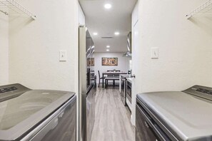 3 bedrooms, iron/ironing board, travel crib, WiFi