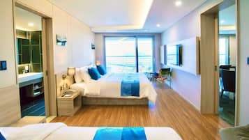 Royal Suite, Panorama View | 免費嬰兒床、免費 Wi-Fi、床單