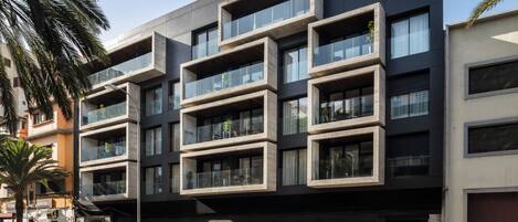 Voorkant van accommodatie