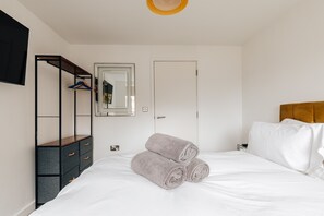 2 Schlafzimmer, Bügeleisen/Bügelbrett, kostenloses WLAN, Bettwäsche