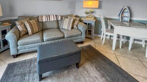 Condo, 1 Bedroom | Living room - Gulf View #229 by Destin Getaways (Miramar Beach)