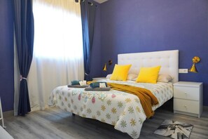 2 bedrooms, iron/ironing board, free WiFi, bed sheets