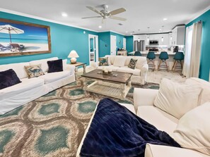 獨棟房屋, 2 間臥室 | 客廳