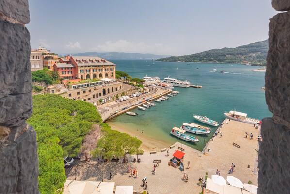 Suite, baño en la habitación (Capitolare Suite Tower) | Terraza o patio