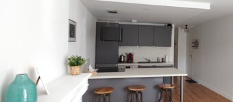 In the center of Granville