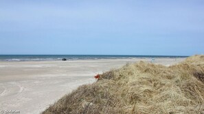 Tæt på stranden, liggestole