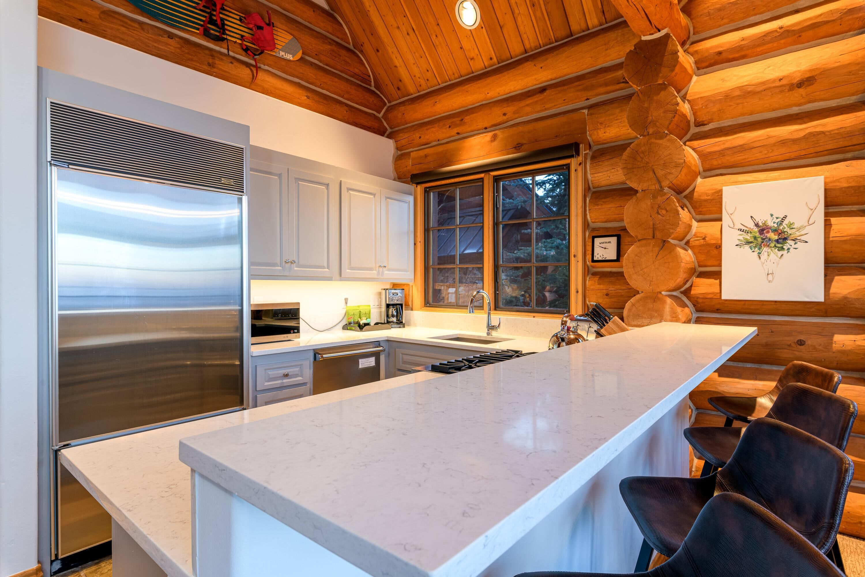 See Forever Cabin 104-Revel in the comfort and style of this three bedroom cabin