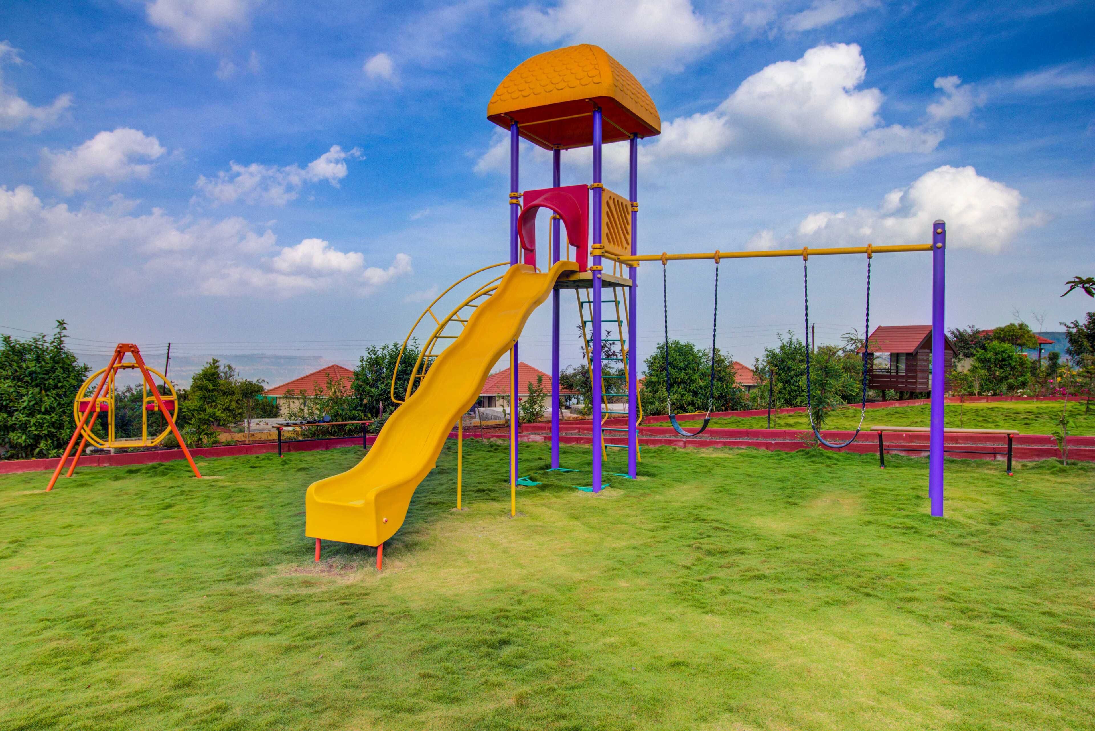 Área de juegos infantiles al aire libre