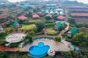 Aerial view - Nirvana Eco & Agro Resort (Jaoli)