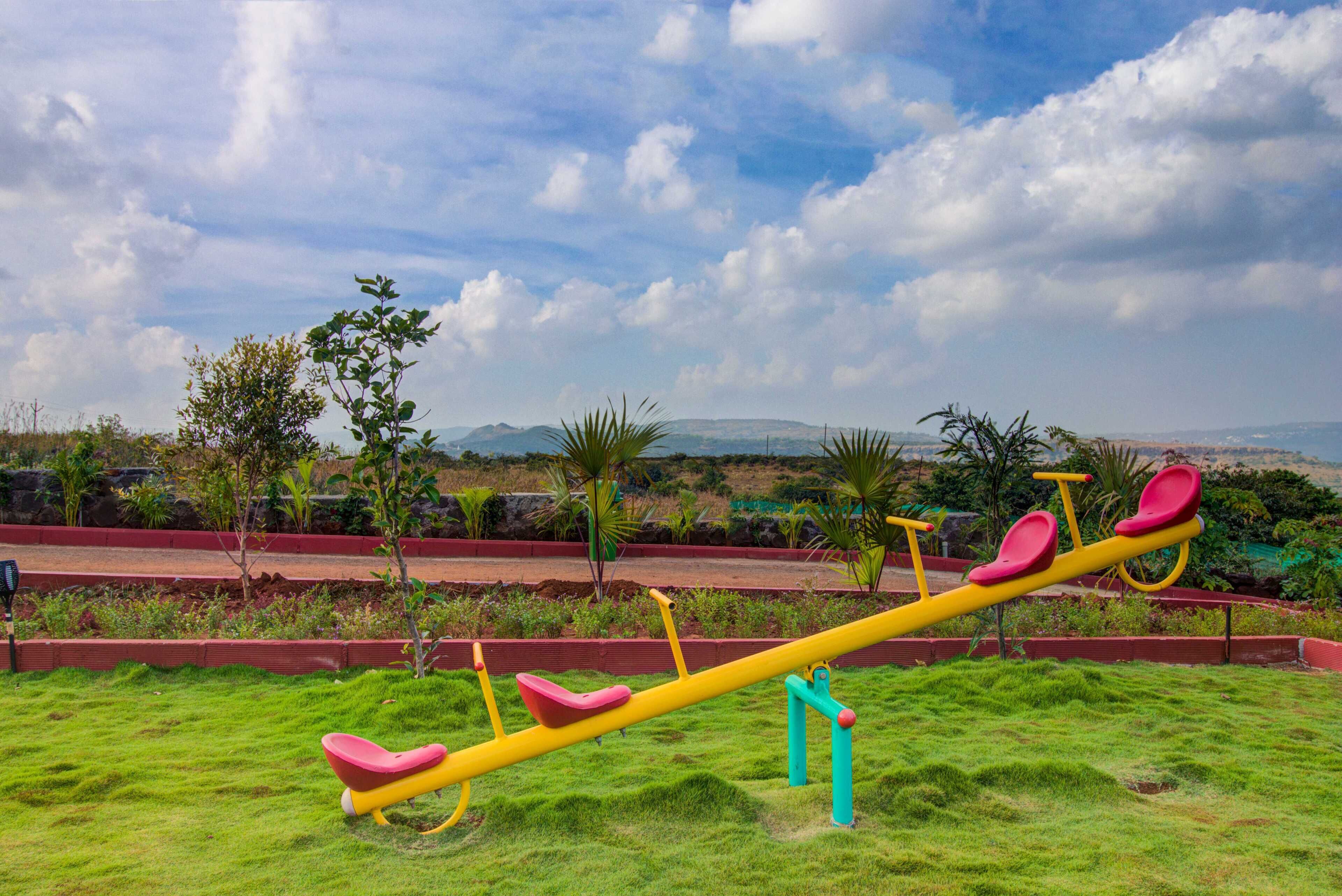Zona de juegos infantil al aire libre