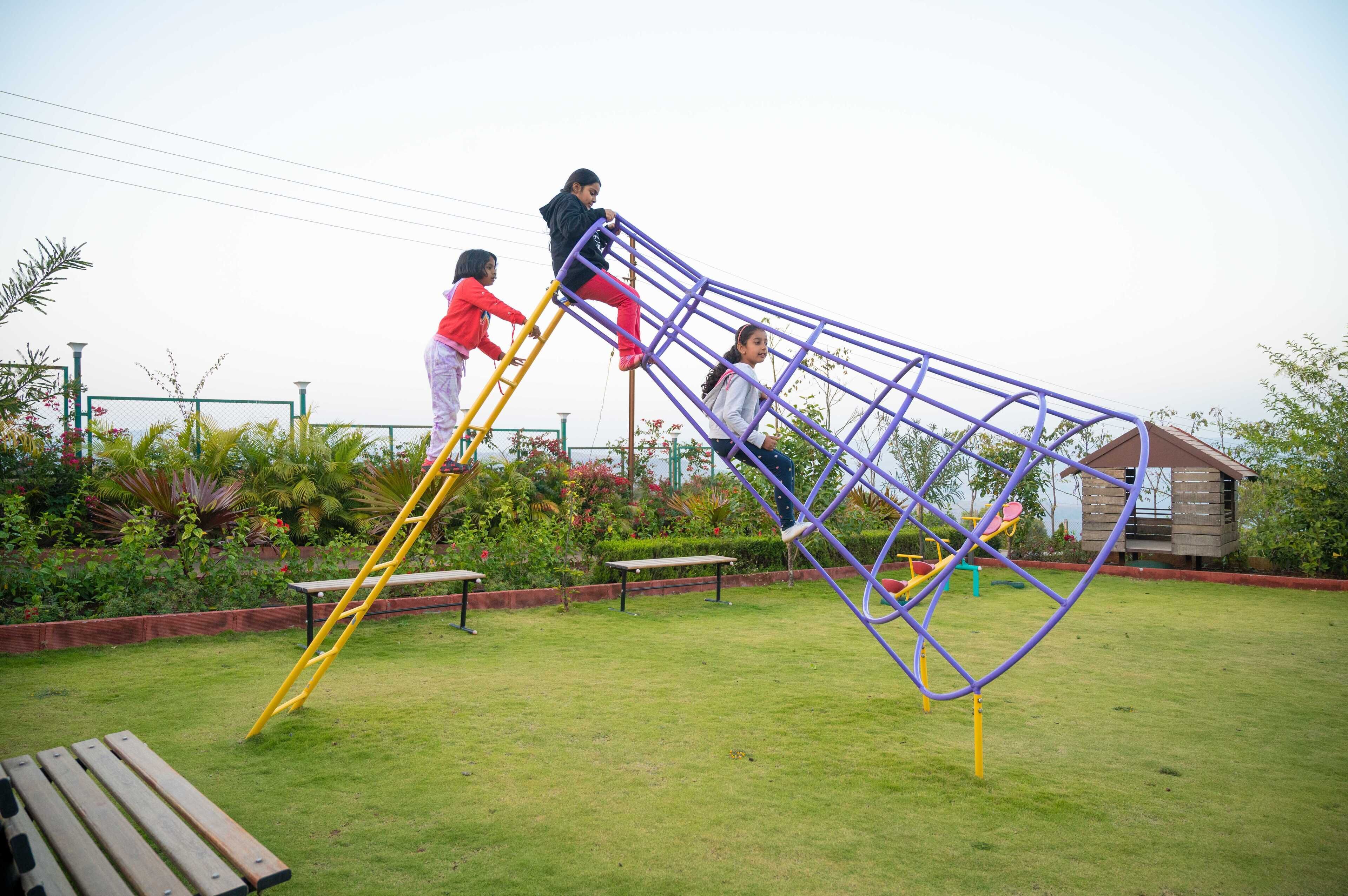 Área de juegos infantiles al aire libre