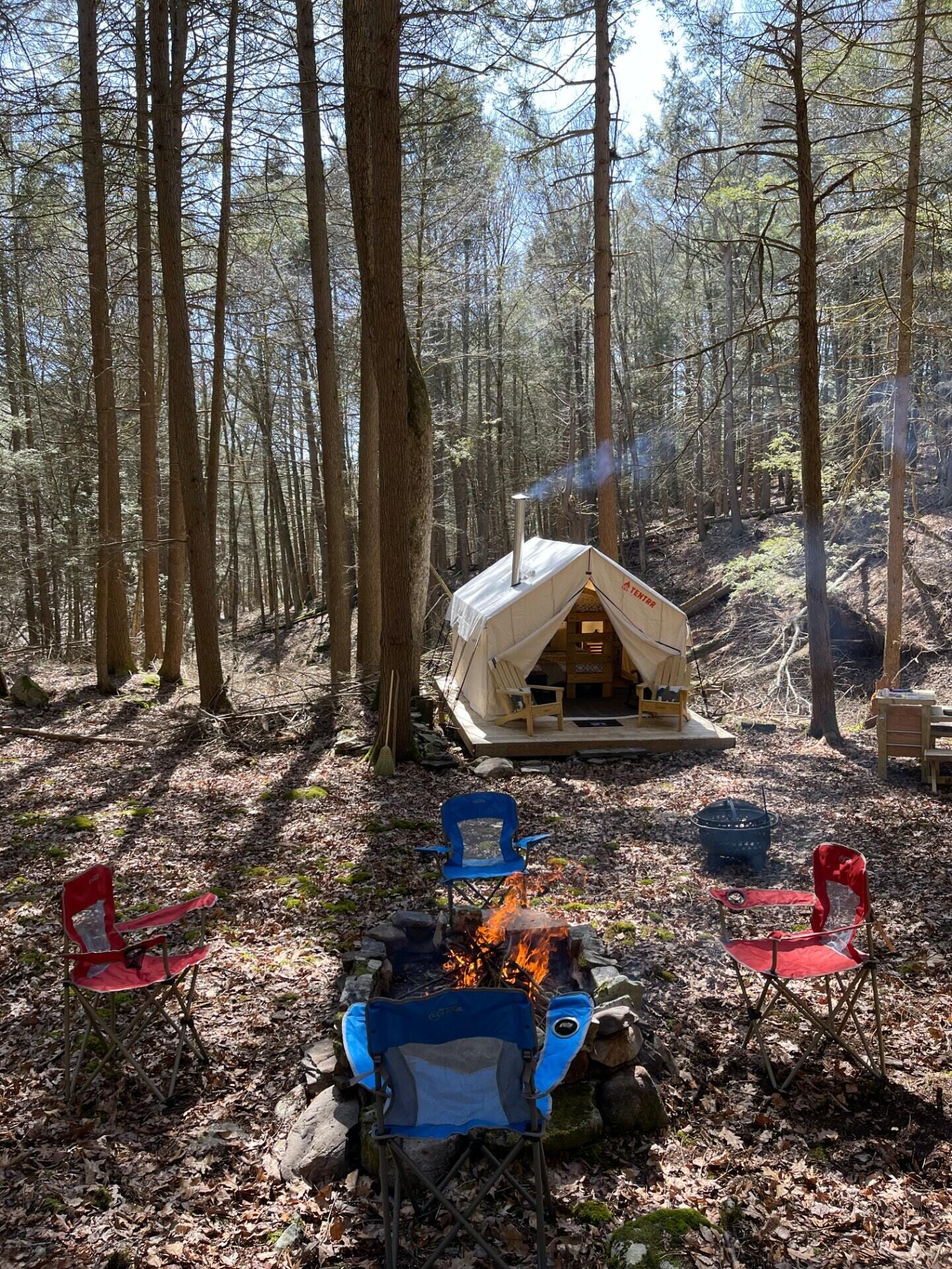Tentrr Signature Site - Tusten Mountain Creek