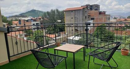 Nice apartment with terrace and beautiful view