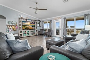 Living area - Beaches Be Trippin' 4 Bedroom Home by RedAwning (Port Bolivar)