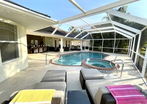 Piscine chauffée