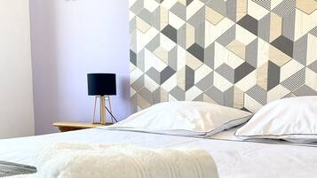 3 chambres, lit parapluie, Wi-Fi gratuit, draps fournis