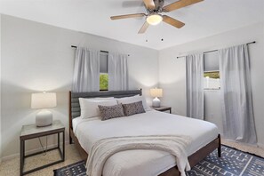 3 bedrooms, iron/ironing board, travel crib, WiFi