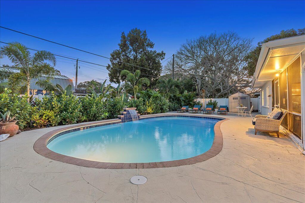 Moroccan Bungalow | Heated Saltwater Pool + Screened-In Porch!