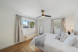 4 bedrooms, iron/ironing board, travel crib, WiFi