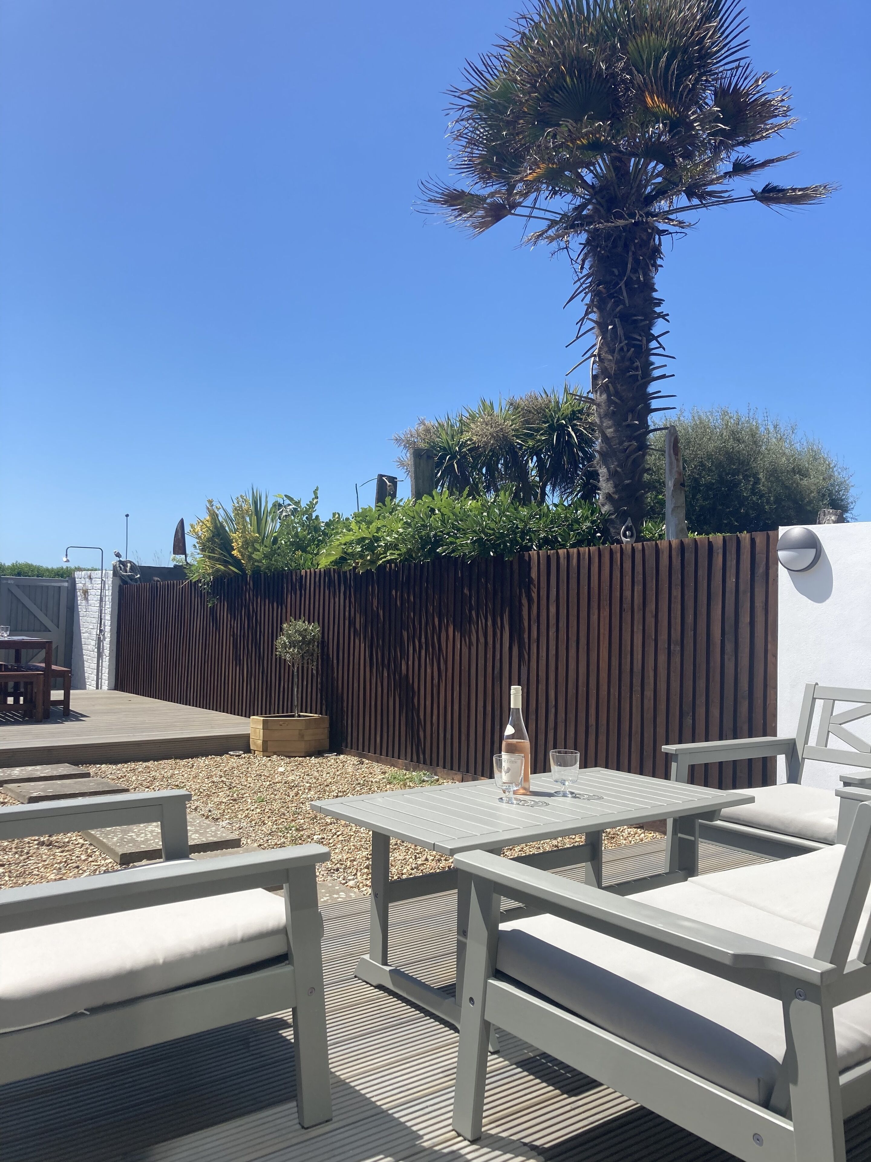 Drinks on the terrace