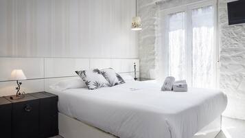 2 soverom, strykejern/-brett, wi-fi (inkludert) og sengetøy