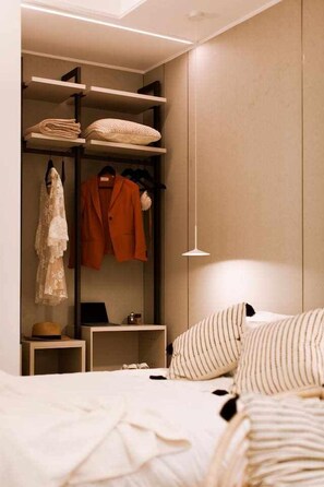 1 dormitorio, tabla de planchar con plancha, cuna de viaje y wifi gratis