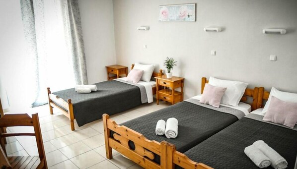 Basic Triple Room | In-room safe, iron/ironing board, free WiFi