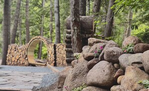 Property grounds - Riverside|Sauna|Hot tub|Pizza Oven|Dog-Friendly (Intervale)