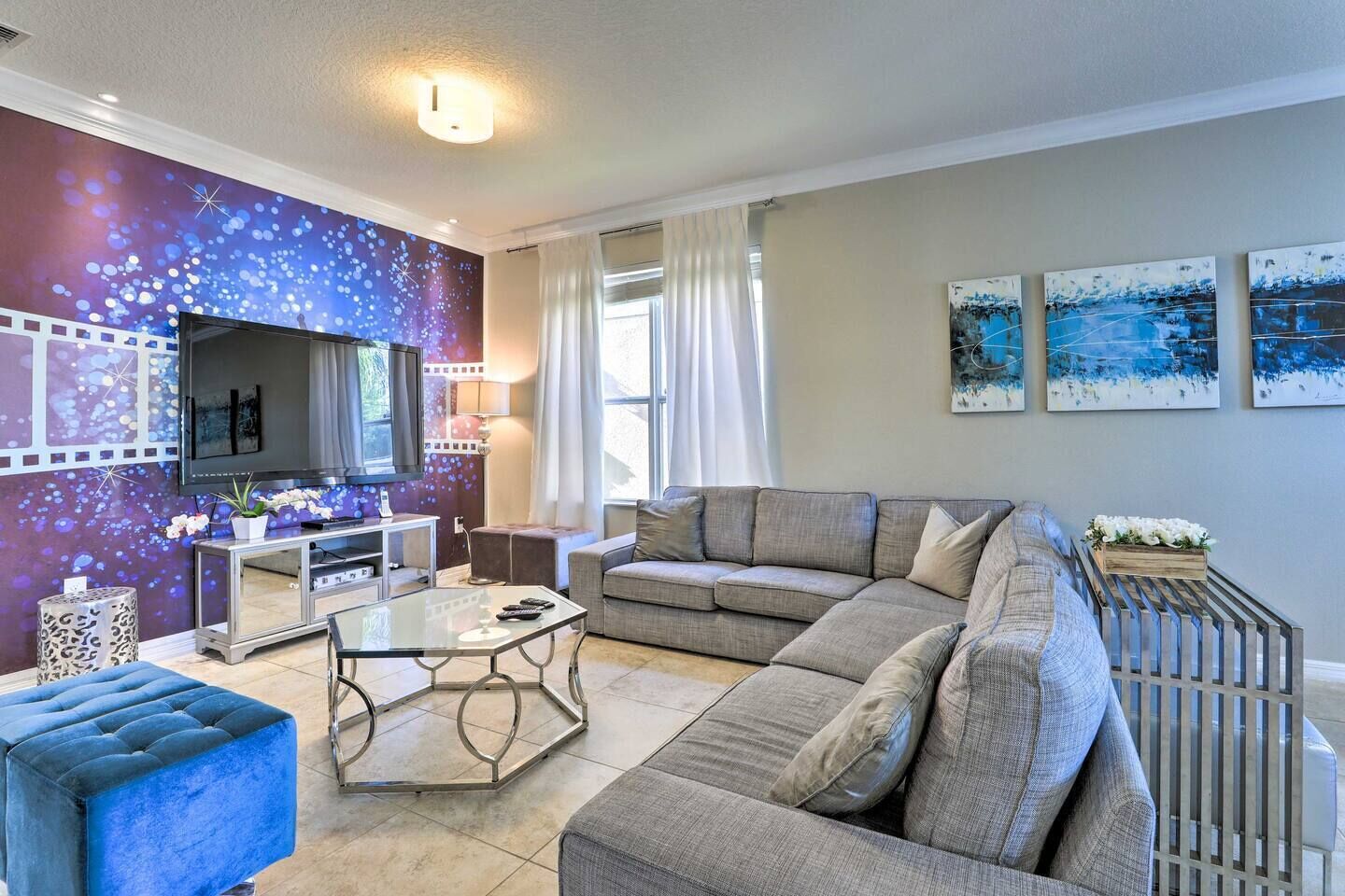 Huge 6Br 6Bath Villa & Private pool Min to Disney