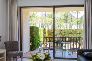 Living area - Duplex 4 pers lakeside, beach and bike path (biscarrosse)