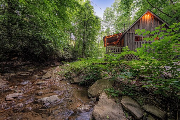 Property grounds - Cabin by The Creek Located Minutes From New River Gorge National Park (Ansted)