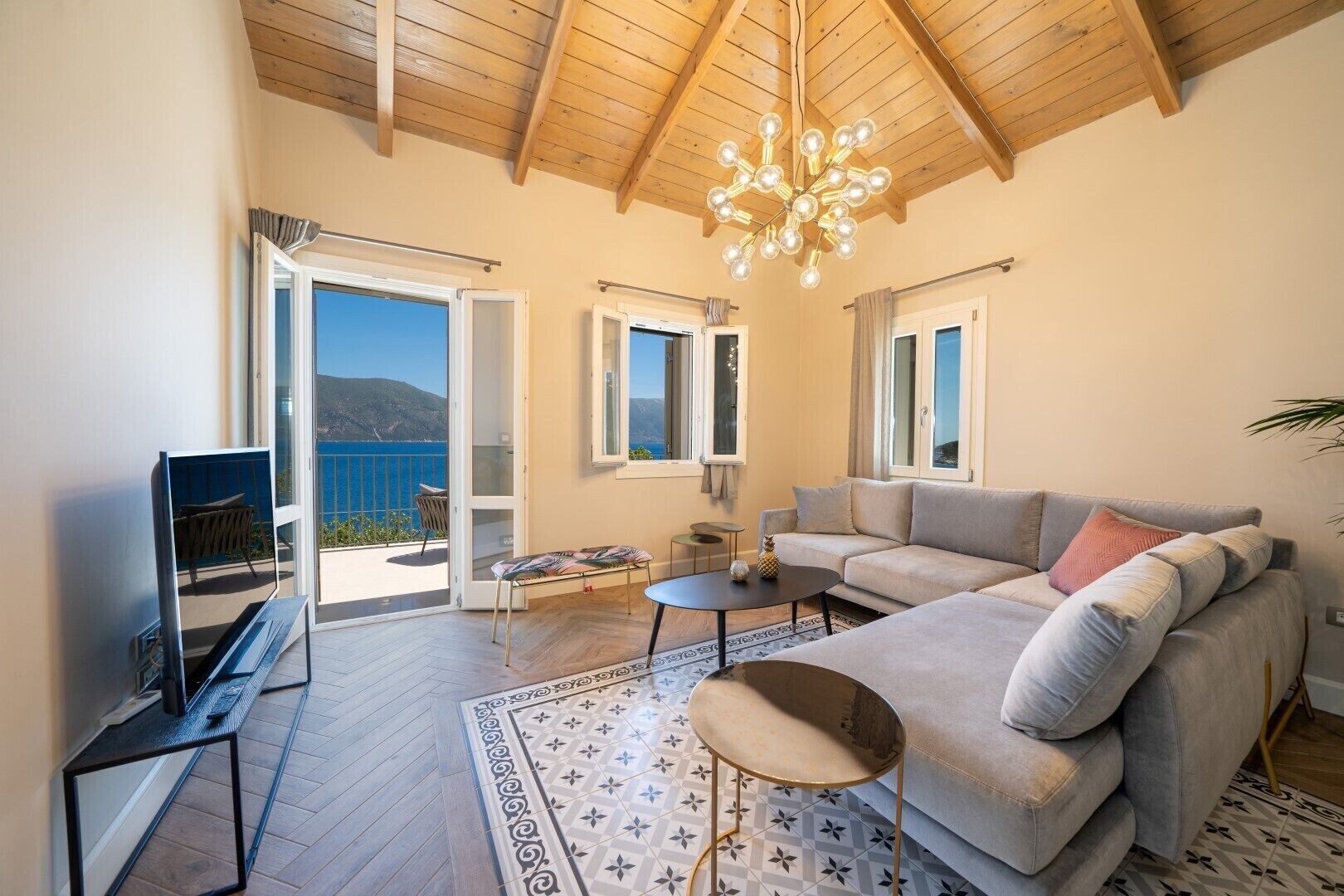 Luxury Sea View Villa Liberty with pool in Fiskardo