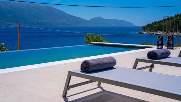 Unclassified image, 1 of 28, button - Luxury Sea View Villa Liberty with pool in Fiskardo (Φισκάρδο)