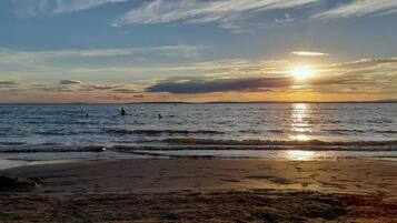 Accommodatie ligt op het strand